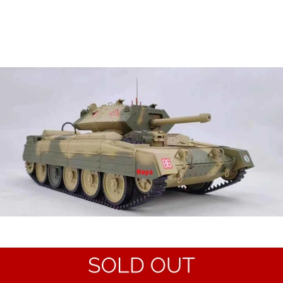 British Crusader 1/16 RC Radio Remote Control Tank Green Camouflage